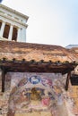 Ancient Roman church frescoed apse Rome Italy