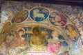 Ancient Roman church frescoed apse Rome Italy