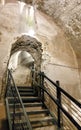 Ancient Roman Cisterns in Fermo town, Marche region, Italy Royalty Free Stock Photo