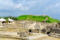 Ancient Roman city of Bet Shean Royalty Free Stock Photo