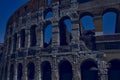 Ancient roman colosseum in Rome, Italy Royalty Free Stock Photo