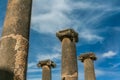 Ancient Roman columns Royalty Free Stock Photo