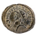 Ancient Roman copper coin of Emperor Probus Royalty Free Stock Photo