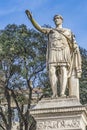 Ancient Roman Emperor Antoninus Pius Statue Nimes Gard France
