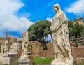 Ancient Roman Forum - House of the Vestal Virgins