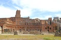 Ancient Roman Forum ruins in Rome Royalty Free Stock Photo