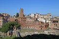 Ancient Roman Forum ruins in Rome