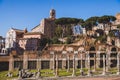 ancient roman forum ruins, Royalty Free Stock Photo