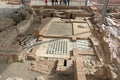 Ancient foundations in Salobrena Castle , Spain