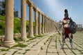 Ancient Roman Spartan Soldier Warrior Royalty Free Stock Photo