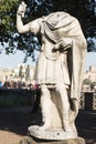 Roman headless sculpture on Palatine Hill