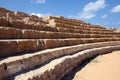 Ancient Roman hippodrome in Caesarea, Israel