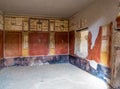 Ancient Roman house in Pompeii Royalty Free Stock Photo