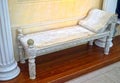 Ancient Roman marble bed