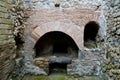 Ancient Roman oven in the house of Sirico