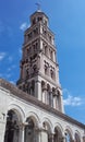 The ancient Roman palace in the heart of old tow of Split, Croatia