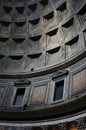 Ancient Roman Pantheon in Piazza Navone Royalty Free Stock Photo