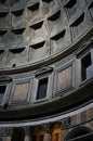 Ancient Roman Pantheon in Piazza Navone Royalty Free Stock Photo