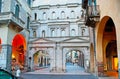 The ancient Roman Porta Borsari gate, Verona, Italy Royalty Free Stock Photo