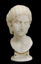 Ancient roman bust representing a mature man