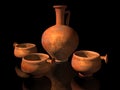 Ancient Roman Pottery Royalty Free Stock Photo