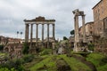 Ancient Roman remains Royalty Free Stock Photo