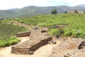 Ancient Roman ruins in El Raso, Avila, Spain Royalty Free Stock Photo