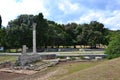 Ancient Roman ruins Royalty Free Stock Photo