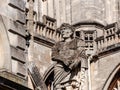 Ancient Roman sculpture in Bath, UK Royalty Free Stock Photo