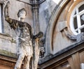 Ancient Roman sculpture in Bath, UK Royalty Free Stock Photo