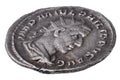 Ancient Roman silver coin