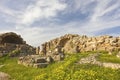Ancient Roman site of Salamis. Royalty Free Stock Photo