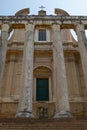 Ancient Roman Temple of Antoninus and Faustina in Rome Italy Royalty Free Stock Photo