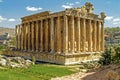 The ancient Roman Temple of Bacchus - God of Wine - at Baalbek in Lebanon