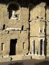 ancient roman theater in orange, france Royalty Free Stock Photo