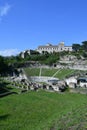 The Campanian village of Sessa Aurunca, Italy.