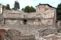 Ancient Roman theatre of Brescia Royalty Free Stock Photo