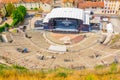 Ancient roman theatre in the French city Vienne