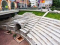 Ancient Roman Theatre, Plovdiv Old Town, Bulgaria Royalty Free Stock Photo