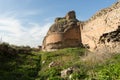 Ancient Roman walls surrounding Iznik Nicea Royalty Free Stock Photo