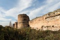 Ancient Roman walls surrounding Iznik Nicea Royalty Free Stock Photo