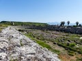 Ancient romanian ruins in Turkey Royalty Free Stock Photo