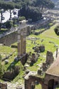 Ancient Rome, Italy aerial view Royalty Free Stock Photo