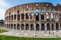 Ancient Rome ruines on bright Royalty Free Stock Photo