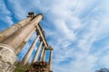 Ancient Rome ruines on bright Royalty Free Stock Photo