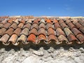 Ancient roof tiles