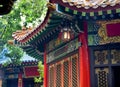 Ancient Roofs Pavilions Lantern Taoist Temple