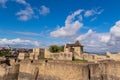 Ancient royal fortress of Suceava Royalty Free Stock Photo