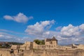 Ancient royal fortress of Suceava Royalty Free Stock Photo