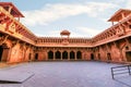 Fatehpur Sikri red sandstone medieval architecture palace building at Agra India Royalty Free Stock Photo